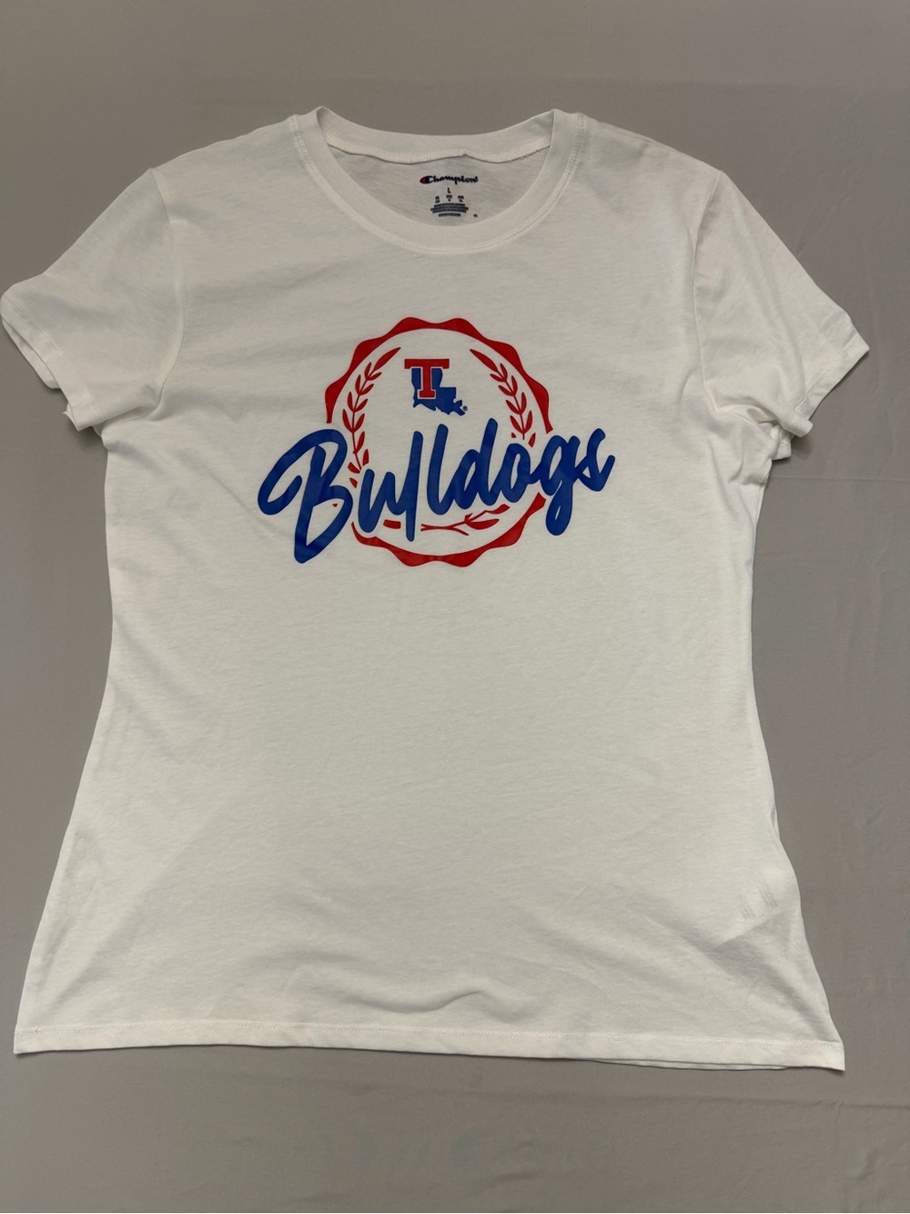 Champion White Bulldogs Graphic Short Sleeve Tee